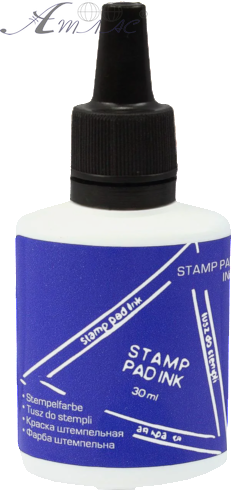 Краска штемпельная Buromax черная 30 мл. 1901-02 Краска штемпельная Buromax черная 30 мл. 1901-02