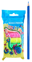 Пластилін Koh-i-Noor  5 кольорів 100 гр НЕОН термін до 21р  01315S0502PS 