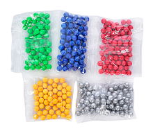 Игрушка Пульки шарик 60 шт 6мм  14592
