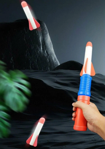 Игрушка Пусковая Ракета светится 34 см С76033