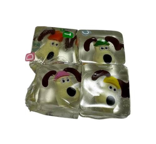 Игрушка антистресс Прозрачные кубики с животным 4 шт в пакете 09430 Игрушка антистресс Прозрачные кубики с животным 4 шт в пакете 09430