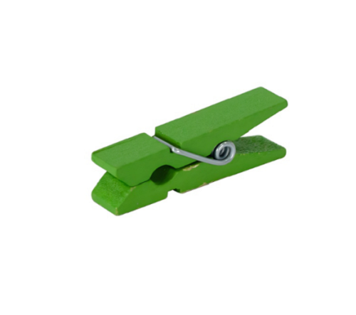 Прищепки декоративные Цветные 1шт деревянные 3,5 см  11766 фото 2