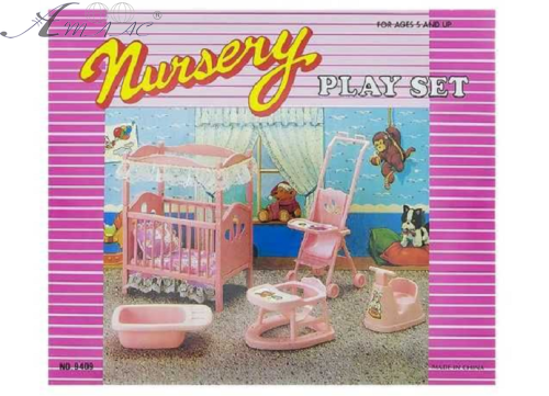 Іграшка Лялькові меблі набір Gloria Дитяча кімната  9409 фото 2