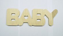 Дерев'яне Слово "BABY" 31*10см  0374