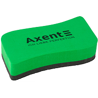 Губка для доски сухостирательная Axent Wave зеленая 11*5,7*2,2 см  9804-05-A