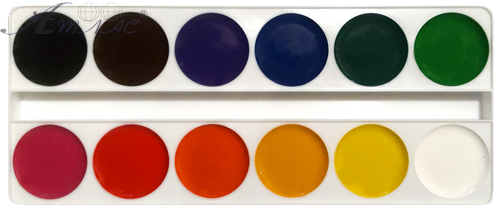 Акварель набор Луч "Зоо" 12 цветов, картонная упаковка 19С1247-08 фото 2