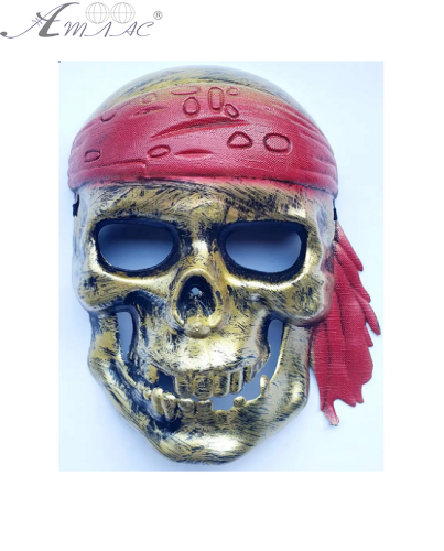 Іграшка Маска Черепа в червоній пов'язці на гумці 7140