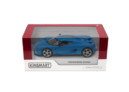 Машинка Kinsmart Koenigsegg СС850 металл 12см  KT5485W фото 2
