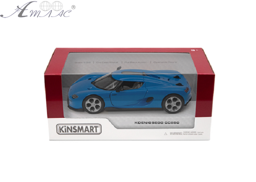 Машинка Kinsmart Koenigsegg СС850 метал 12см  KT5485W фото 2