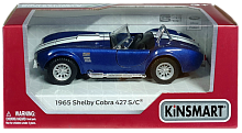 Машинка модель Kinsmart, Shelby Cobra 427, 1965 рік кабріолет KT5322W