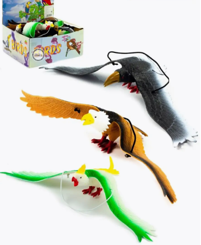 Игрушка Резиновая на подвесе Попугай 36 см  15611 фото 3