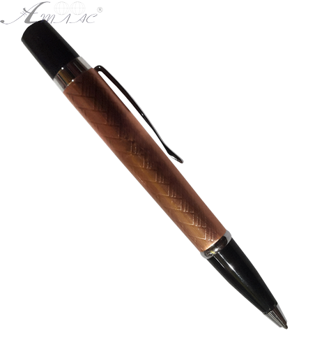 Ручка шариковая De Cambr BP13 розовая 01935