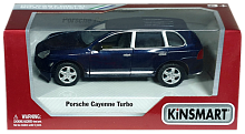 Машинка Kinsmart Porche Cayenne Turbo сріблястий  KT5075W