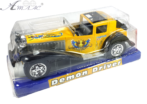 Іграшка Машинка Demon Driver Ретро 29 см інерційна  767-167