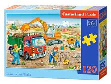 Игрушка Пазл 120 Castorland 32 х 23 см Стройка В-13180