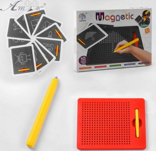 Іграшка Магнітний планшет для малювання кульками  2021