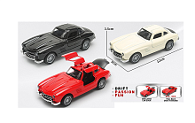 Машинка Die-Cast Mersedes-Benz 300SL 1954г металл 12см без коробки  13448