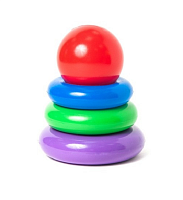 Іграшка Піраміда пластикова 11 х 13 см Оріон  573в5