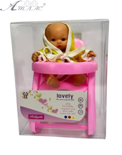 Игрушка Пупс резиновый 10см за столиком 04794 фото 2 Игрушка Пупс резиновый 10см за столиком 04794 фото 2