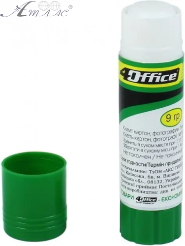 Клей-карандаш PVA 9гр. 4OFFICE 4-337 Клей-карандаш PVA 9гр. 4OFFICE 4-337