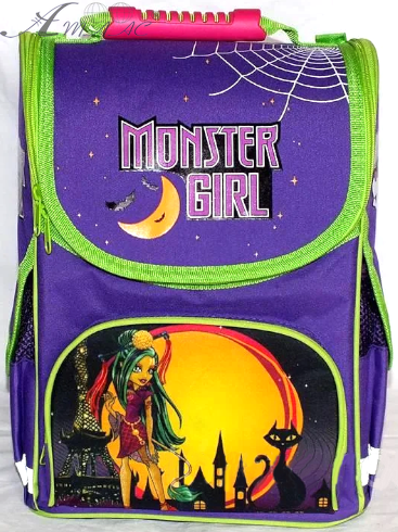 Ранець ортопедичний Smile Monster Girl фіолетовий 974696