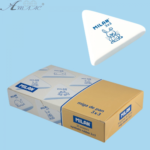 Резинка-Ластик Milan треугольник 54 х 49 х 9 мм   CNM3x3  01736