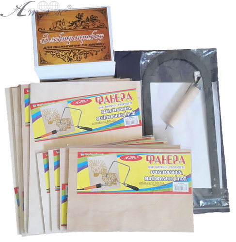 Набір для випилювання та випалювання № 2 AS-0045, НП-011