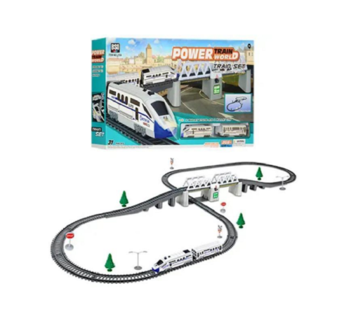 Игрушка Железная дорога Power TRAIN World свет, звук  2184 фото 2