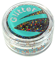 Блестки (Глиттер) большие Голографические Атлас 3 гр - Микс AS-2458