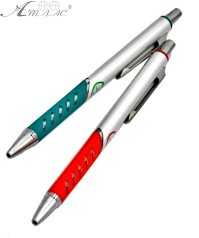 Ручка кулькова Winning автоматична 0,7 мм, синя, кольоровий корпус WZ-2067