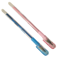 Ручка шариковая, пишет-страет, Axent Student синяя  AG1071-02-A