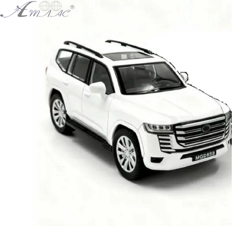 Машинка Toyota Land Cruiser 300 пластік світло і звук 19см 13816