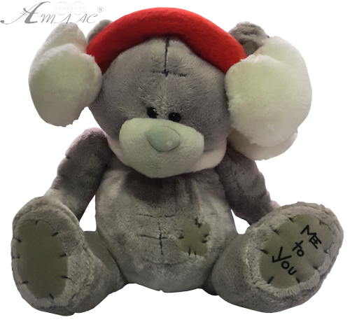 Игрушка Мягкая Мишка в Наушниках 19 см 06-3 Игрушка Мягкая Мишка в Наушниках 19 см 06-3