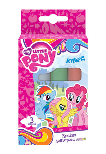 Мелки цветные Kite "My Little Pony" 3 шт 8 см LP17-077