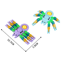 Игрушка Спинер  Паук с подвижными деталями 13 см  А747