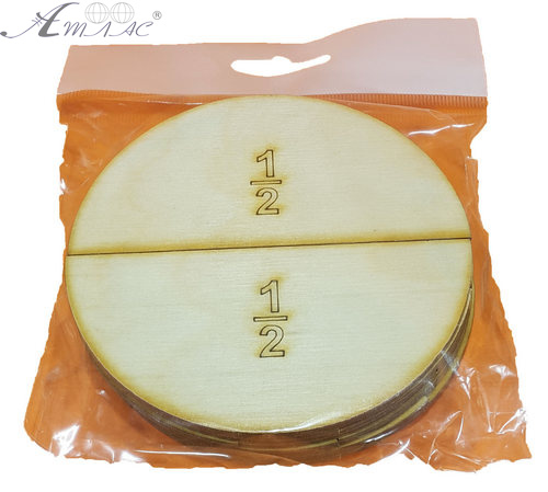 Дроби навчальні від 1 до 6 частин d = 10 см з фанери AS-7106, О-00014 фото 2 Дроби навчальні від 1 до 6 частин d = 10 см з фанери AS-7106, О-00014 фото 2