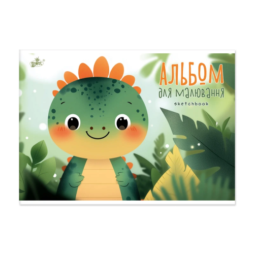 Альбом для рисования скоба А4 40листов Бриск 100г  16170 фото 5