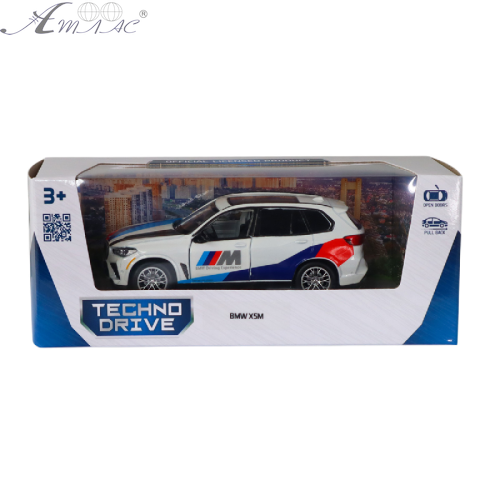 Машинка Techno Drive BMW Х5М білий  250411 фото 3