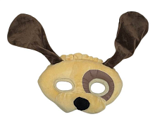 Игрушка Маска Мягкая Собачка с длинными ушами 18 х 9 см  09574