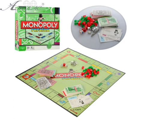 Игра Настольная Монополия Украина в коробке 6123UA фото 2