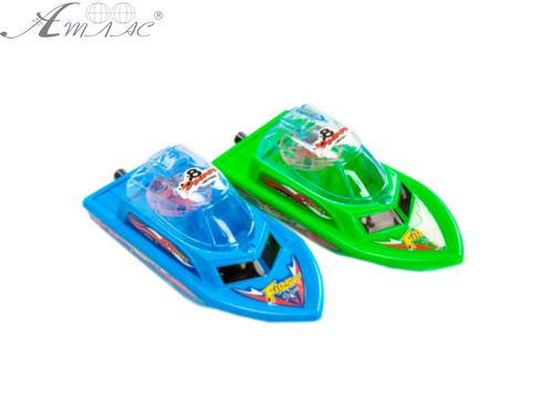Іграшка Катер заводний світиться 15 см у пакеті 2257 Іграшка Катер заводний світиться 15 см у пакеті 2257