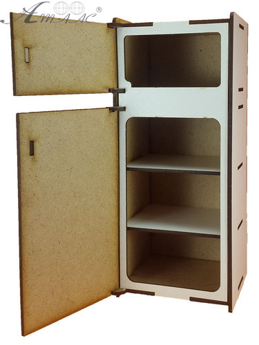 Меблі для ляльок ростом 30 см - Холодильник з МДФ AS-6015, М-2042 фото 2