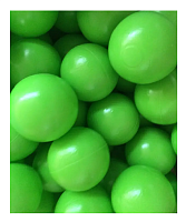 Игрушка Шар Зеленый для сухого бассейна 10 см 1шт  15890