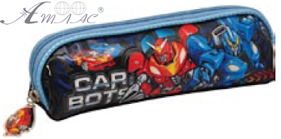 Пенал шкільний Leader Car Bots 20 х 7 см HS-01119