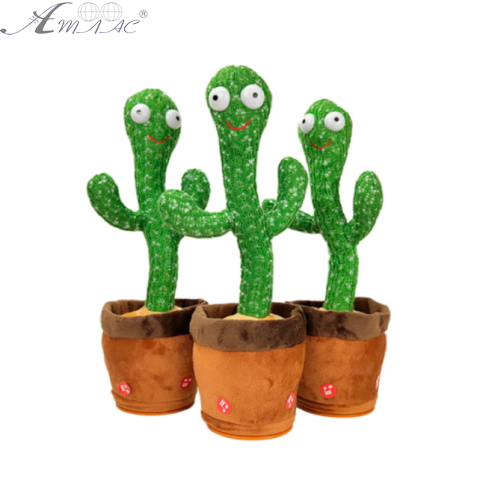 Іграшка Кактус Танцюючий повторяшка 32 см у коробці  11186 фото 3