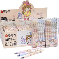 Ручка  Пиши-Стирай Аodemei Girl 0,5 мм Синя  33183