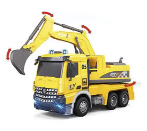 Игрушка Радиоуправляемый  Машина с ковшом аккумулятор 28 см  YJ-115-2