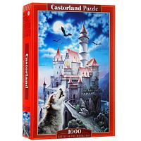 Игрушка Пазл 1000 Замок и волк 68 х 47 см Castorland C-100699