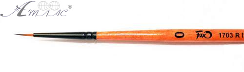 Кисть синтетика Круглая № 0 художественная Кисть синтетика Круглая № 0 художественная