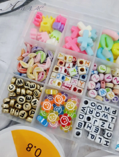 Игрушка Бисер набор с ножницами и леской 0,8 в коробке 0276 фото 2 Игрушка Бисер набор с ножницами и леской 0,8 в коробке 0276 фото 2